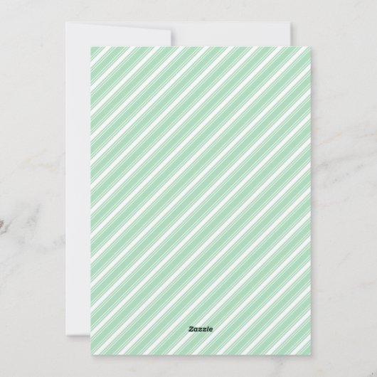 喜ばしい対称性 |写真モダンのクリスマス シーズンカード (裏面)