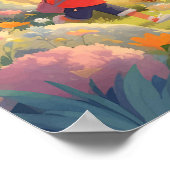 喜ばしい探検家 – 自然アドベンチャーウォールアート ポスター (角)