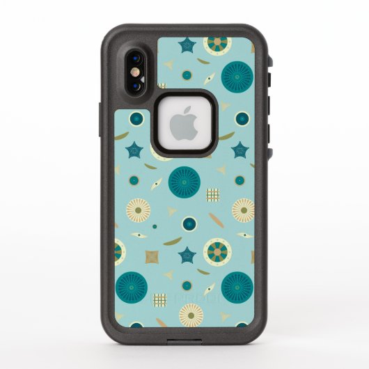 喜ばしい珪藻類の耐用例 LifeProof iPhoneケース (裏面)