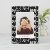 喜ばしい脚本1枚のフォトファミリーエレガントカラフル (スタンド正面)