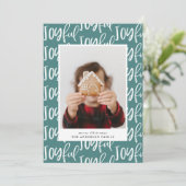 喜ばしい脚本1枚のフォトファミリーエレガントカラフル (スタンド正面)