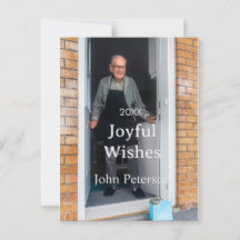 喜ばしい願いを追加する名前の写真男性の休日の年sim