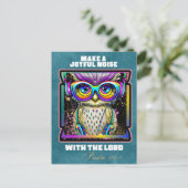 喜ばしい騒音をキリスト教の信仰に向ける ポストカード (スタンド正面)