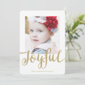 喜ばしい |ホリデーカード シーズンカード (スタンド正面)