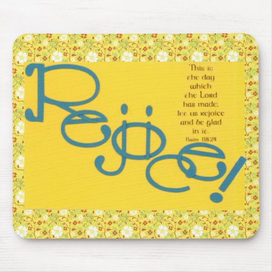 喜ばせて下さい! マウスパッド (正面)