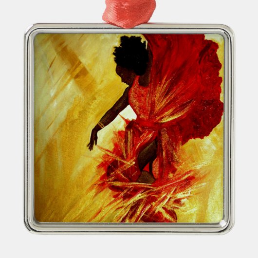 喜ばせて下さい メタルオーナメント (正面)