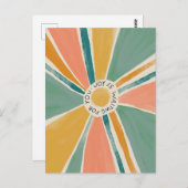 喜びがあなたを待っている – 感動的ポストカード ポストカード (正面/裏面)