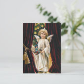 喜びでいっぱいの腕 – クリスマスの挨拶はがき シーズンポストカード (スタンド正面)