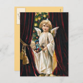 喜びでいっぱいの腕 – クリスマスの挨拶はがき シーズンポストカード (正面/裏面)