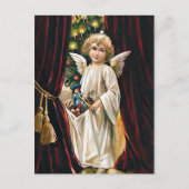 喜びでいっぱいの腕 – クリスマスの挨拶はがき シーズンポストカード (正面)