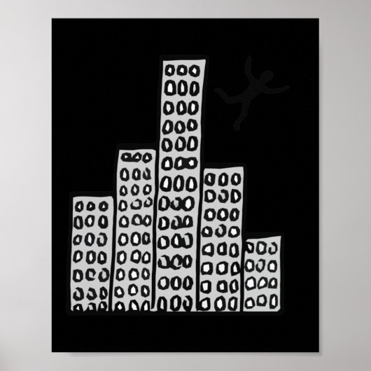 喜びでジャンプする ポスター (正面)