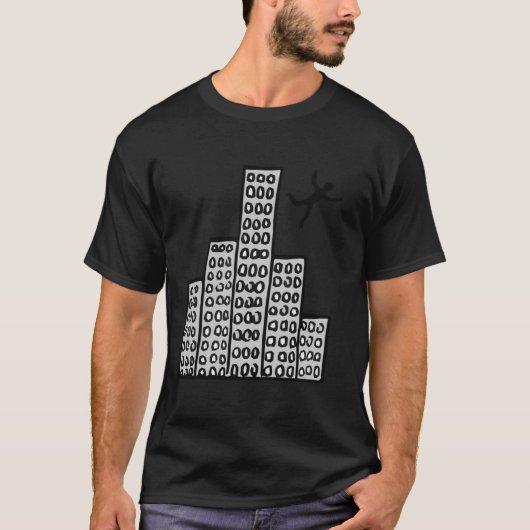 喜びでジャンプする Tシャツ (正面)