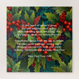 喜びとクリスマスの季節魔法 ジグソーパズル