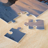 喜びとクリスマスの季節魔法 ジグソーパズル (側面)