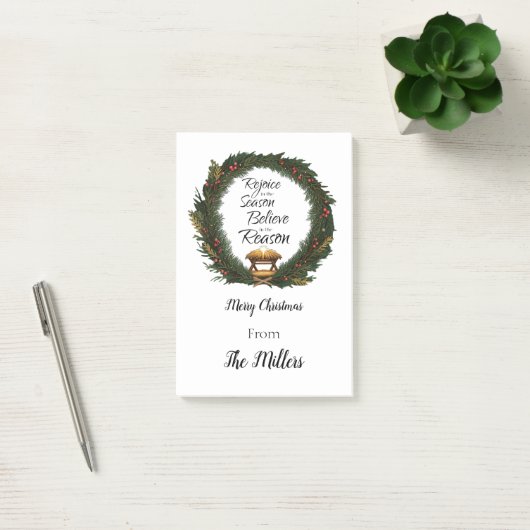 喜びと信じ出生パーソナライズされた ポストイット (オフィス)