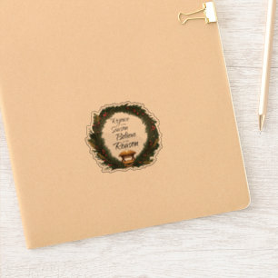 喜びと信じ出生 シール