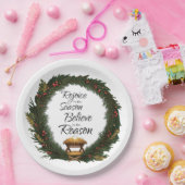 喜びと信じ出生 ペーパープレート (パーティー)