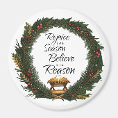 喜びと信じ出生 マグネット (正面)