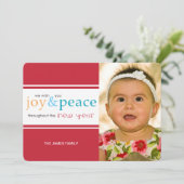 喜びと平和 シーズンカード (スタンド正面)