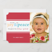 喜びと平和 シーズンカード (正面)