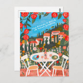 喜びと幸せ 新しい家 美しい風景 ポストカード (正面/裏面)