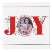 喜びと果実ハッピーホリデーズクリスマスフォト フォトキューブ (正面)