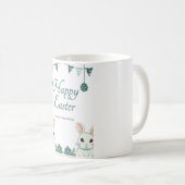 "喜びと祝：イースターがあなたを願う" コーヒーマグカップ (正面右)