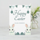 "喜びと祝：イースターがあなたを願う" シーズンカード (スタンド正面)