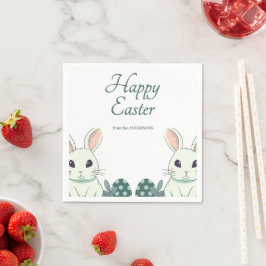 "喜びと祝：イースターがあなたを願う" スタンダードカクテルナプキン