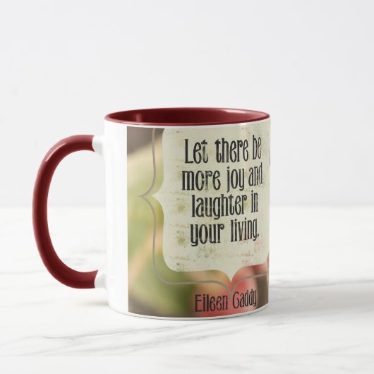 喜びと笑い マグカップ (左)