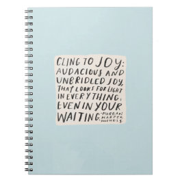「喜びにしがみつく」ノート ノートブック