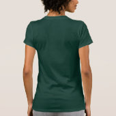 喜びによってインスパイア顔のティー Tシャツ (裏面)