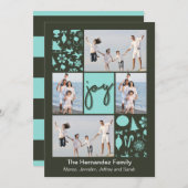 喜びによって分類されるクリスマスパターン休日の写真カード シーズンカード (正面/裏面)