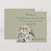 喜びに満ちた心で サンキューカード (正面/裏面)