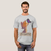 喜びに満ちた心 Tシャツ (正面フル)