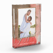 喜びに満ちた新婚夫婦 フォトブロック (左)