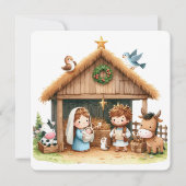 喜びに満ちた馬小屋 シーズンカード (正面)