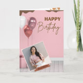 喜びに満ちた1日をお祈りします カード (正面)