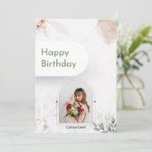 喜びに満ちた1日をお祈りします 招待状 (スタンド正面)