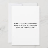 喜びに満ちた1日をお祈りします 招待状 (裏面)