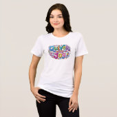 喜びに満ちて トライブレンドＴシャツ (正面全面)