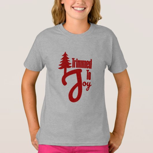 喜びに満ちて Tシャツ (正面)