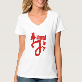 喜びに満ちて Tシャツ