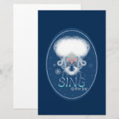 喜びのために歌う 便箋 (正面/裏面)