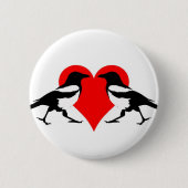 喜びのための2 缶バッジ (正面)