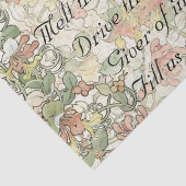 喜びのアールヌーボーフローラ神を賛美 薄葉紙 (詳細)