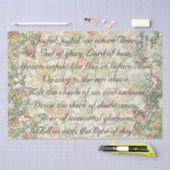 喜びのアールヌーボーフローラ神を賛美 薄葉紙 (クラフト)