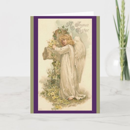 喜びのイースターカード シーズンカード (正面)