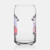 喜びのイースターバニー抱擁 – '卵狩りマスター' ガラス缶 (右)