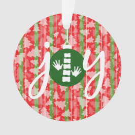 喜びのカイロプラクティックかカイロプラクターのクリスマスのオーナメント オーナメント